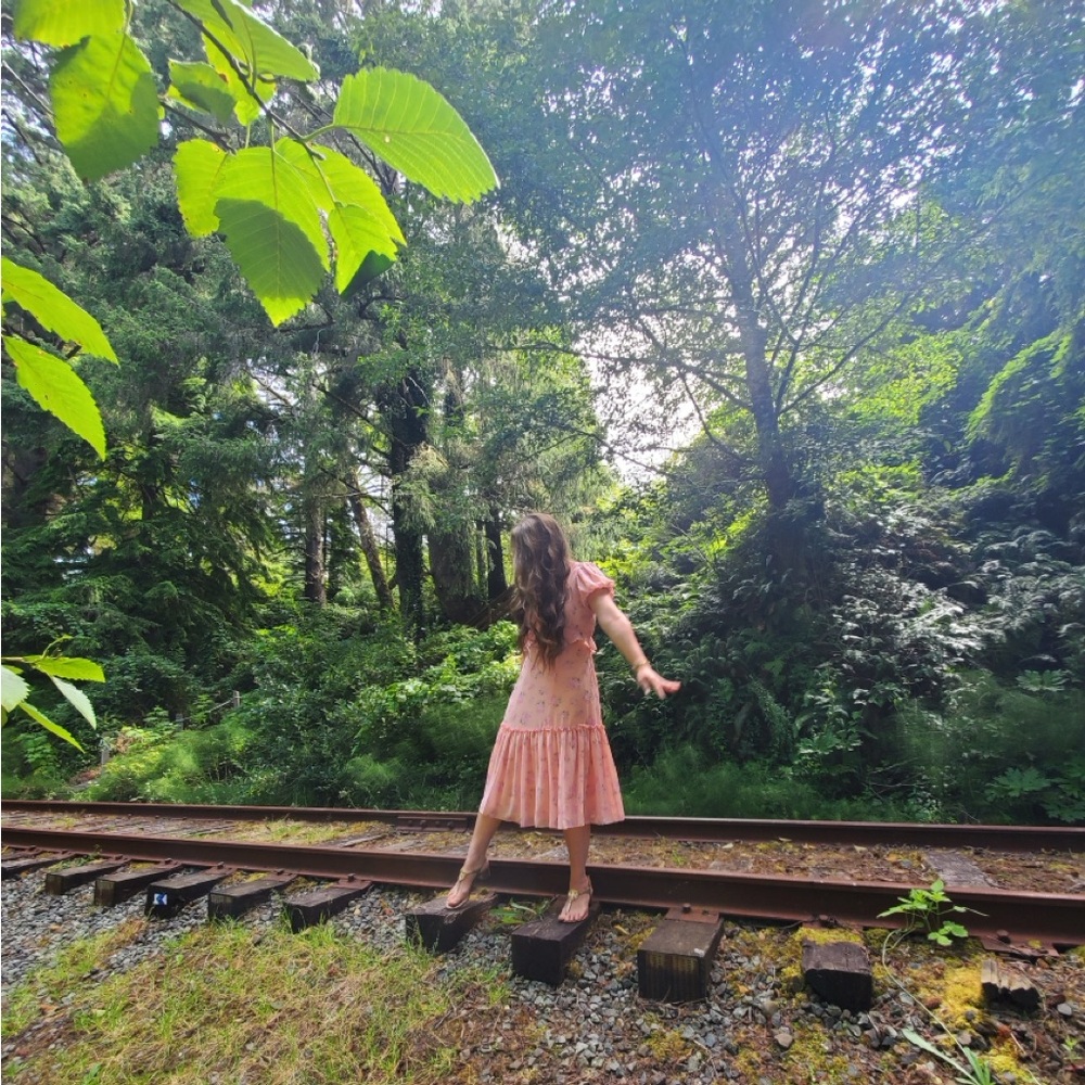 Loveshackfancy X Target Collab Pink Midi Dress - … - image 2